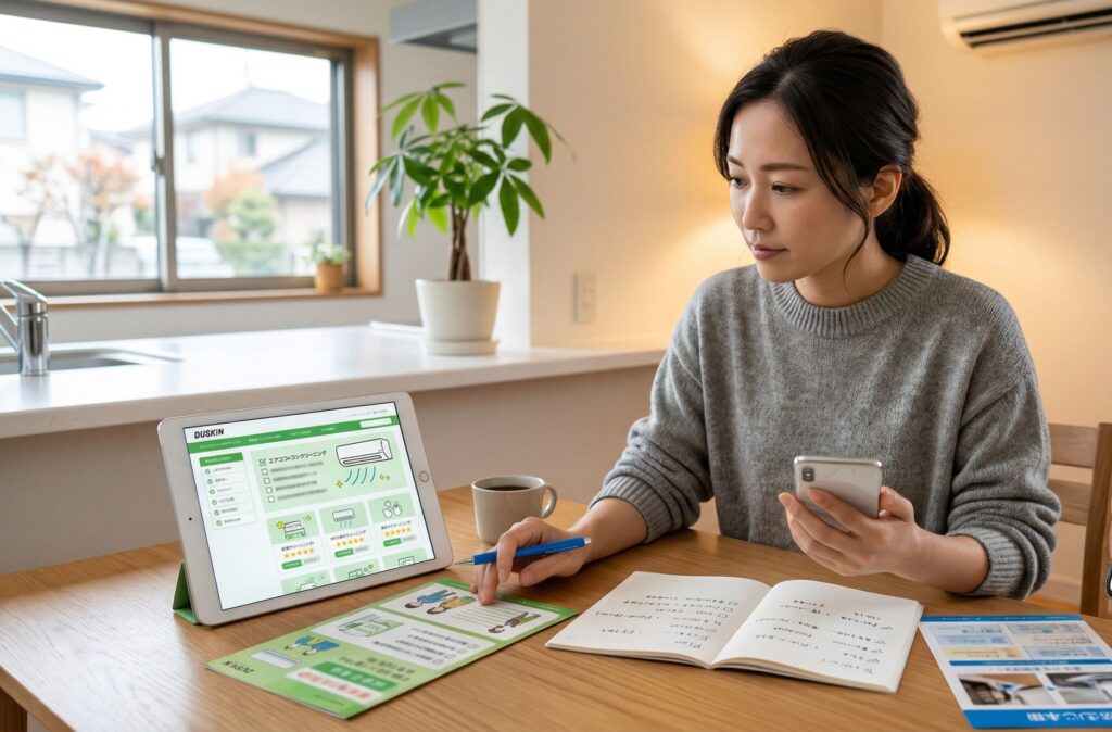 へーベルハウスのエアコンクリーニングにかかる費用と依頼業者