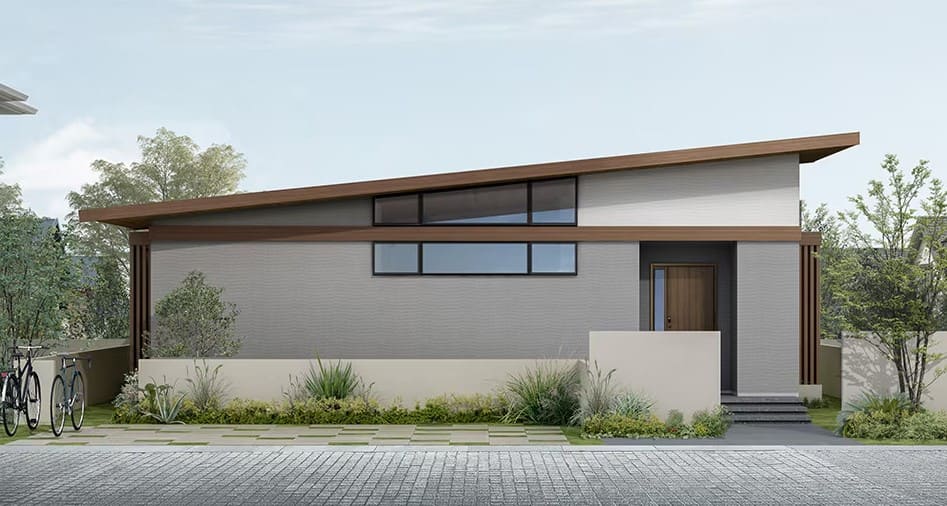 MJ Woodで人気のデザイン平屋（HIRAYA）