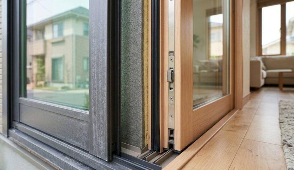 ポラスのサッシ