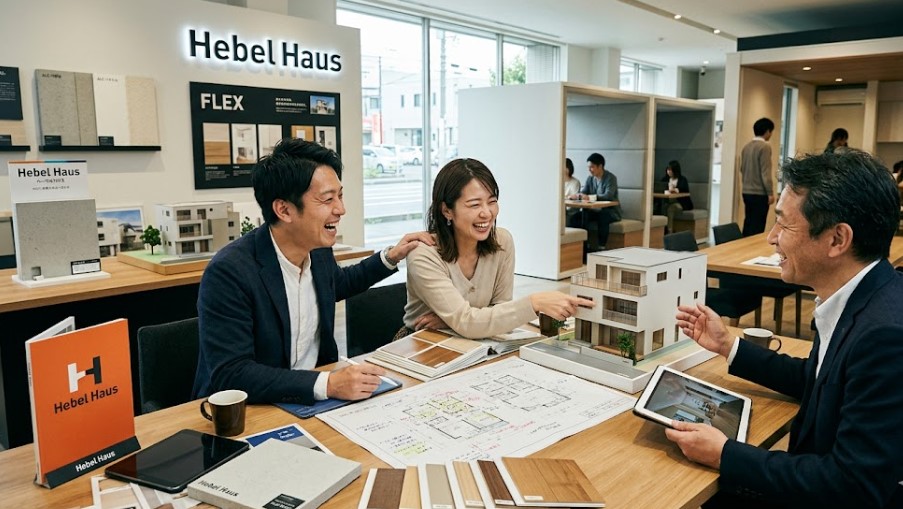 狭小住宅でも開放的な間取り