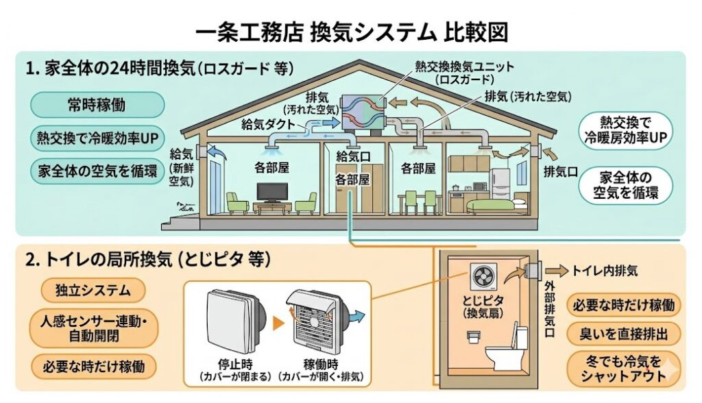 24時間換気との仕組み