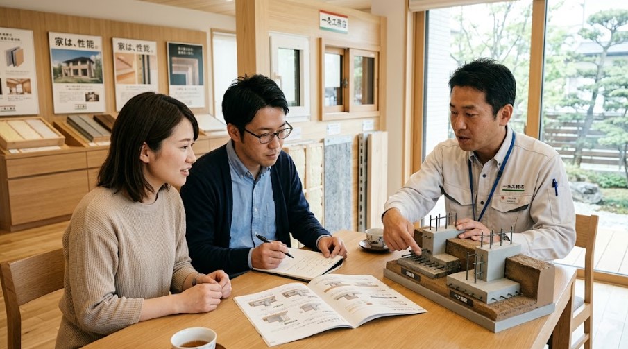 一条工務店の基礎の性能とベタ基礎を採用のメーカー
