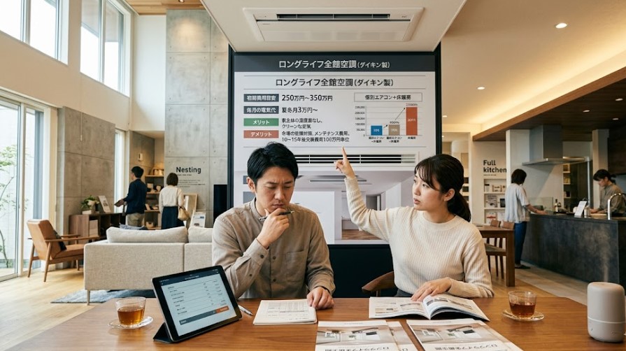 へーベルハウスの全館空調は高いのか？初期費用と電気代から検証